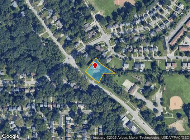 657 S Belvoir Blvd, Cleveland, OH Parcel Map