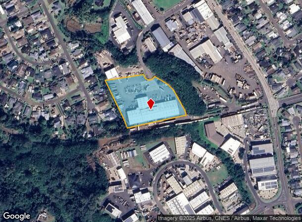  1811 Leleiona St, Lihue, HI Parcel Map