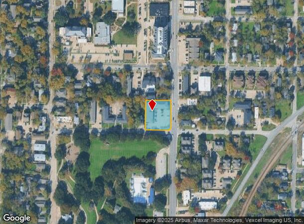  417 Withers St, Denton, TX Parcel Map