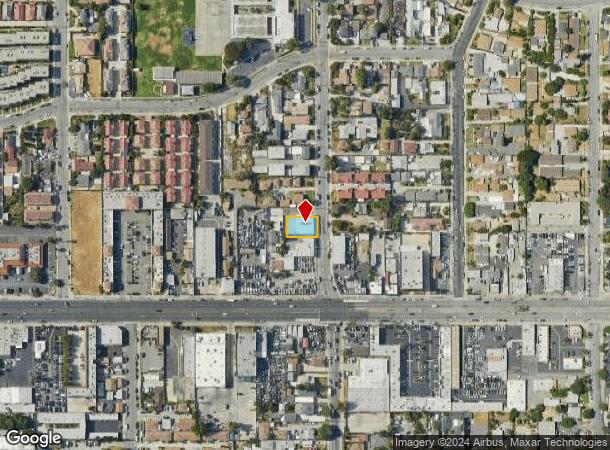  3023 Potrero Ave, El Monte, CA Parcel Map