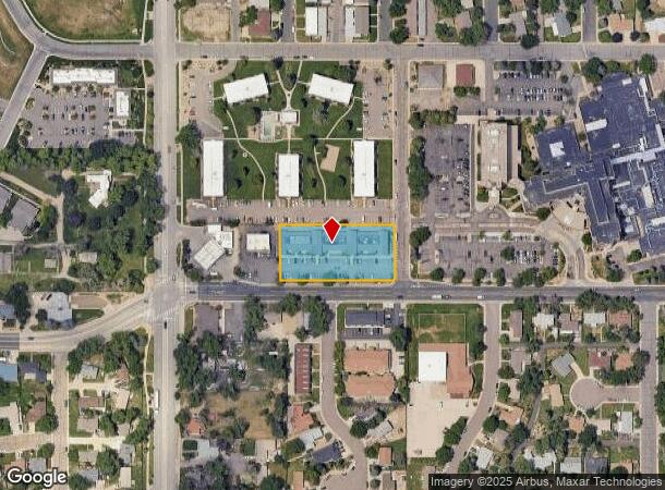 2130 Mountain View Ave, Longmont, CO Parcel Map