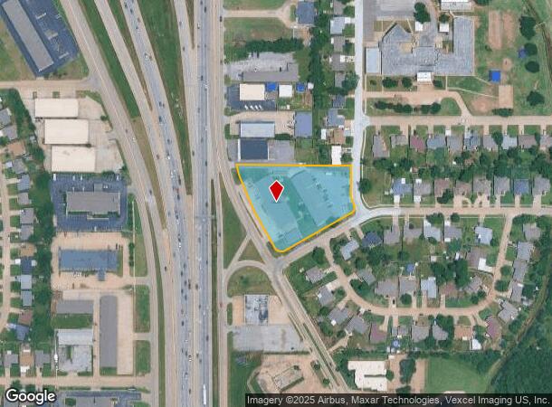  1906 N Broadway St, Moore, OK Parcel Map