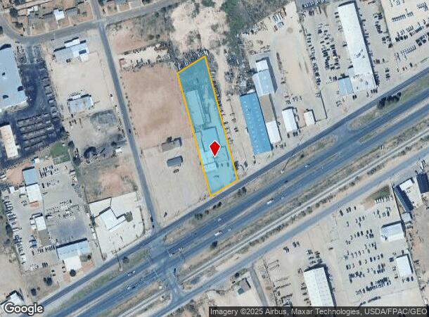  4606 W Wall St, Midland, TX Parcel Map