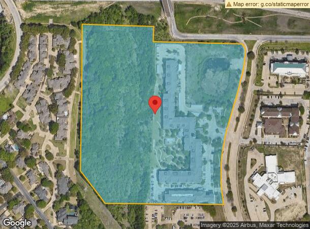  6301 Overton Ridge Blvd, Fort Worth, TX Parcel Map