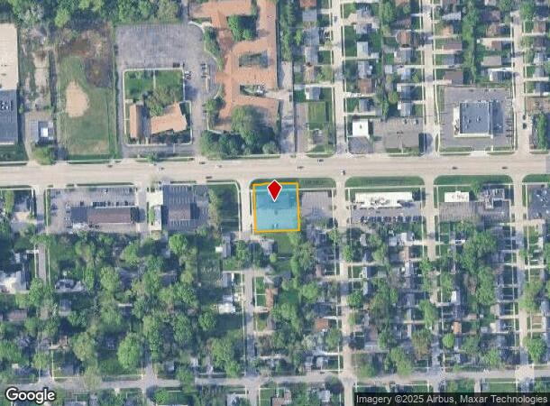  16055 W 12 Mile Rd, Southfield, MI Parcel Map