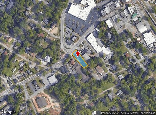  6911 Main St, Lithonia, GA Parcel Map
