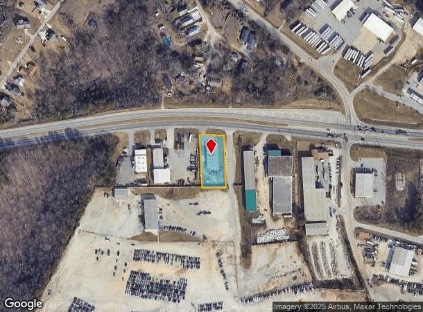  1600 Athens Hwy, Gainesville, GA Parcel Map