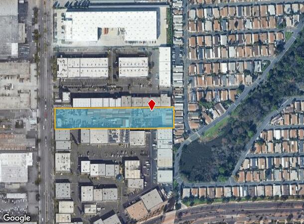 17828 S Main St, Carson, CA Parcel Map