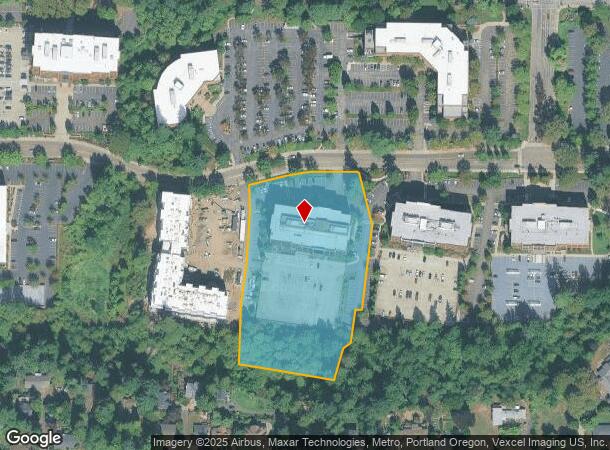  5500 Meadows Rd, Lake Oswego, OR Parcel Map