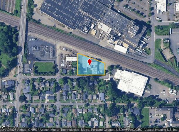  55 Ne Farragut St, Portland, OR Parcel Map