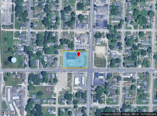  2001 Broadway St, Anderson, IN Parcel Map