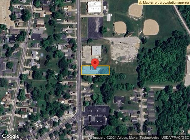  124 Milan Ave, Norwalk, OH Parcel Map