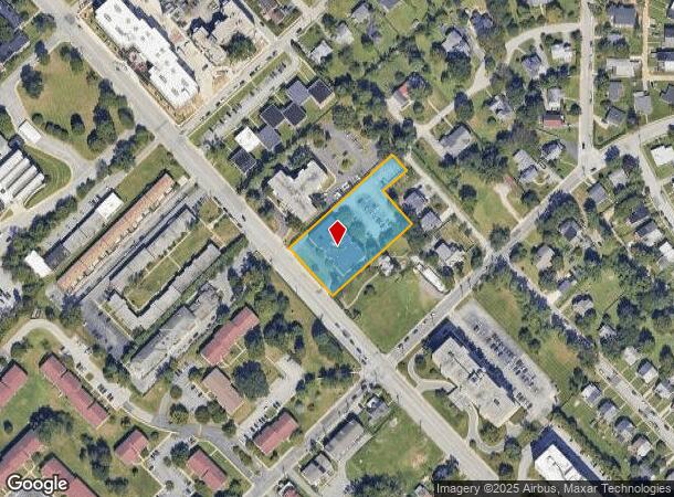 7211 Park Heights Ave, Pikesville, MD Parcel Map