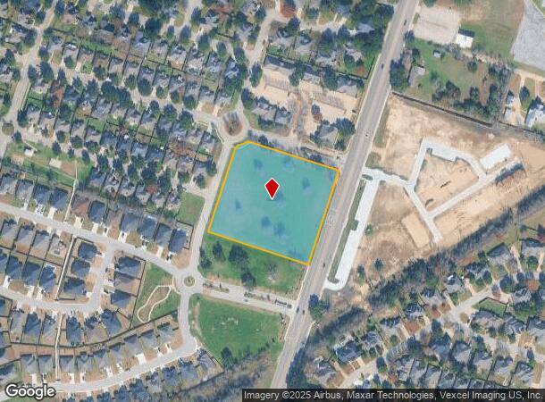  2551 Blue Meadow Dr, Temple, TX Parcel Map