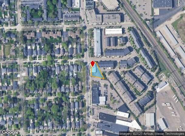 501 S Eton St, Birmingham, MI Parcel Map