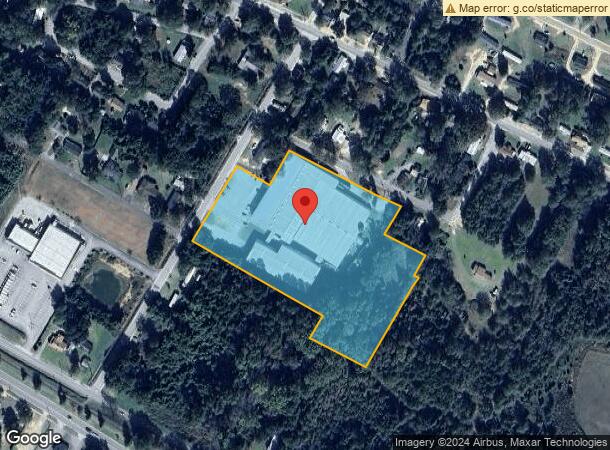  110 Kelly St, Barnwell, SC Parcel Map