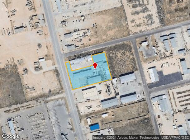  1201 S County Rd W, Odessa, TX Parcel Map