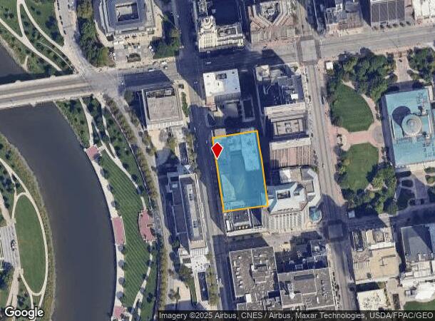 50 S Front St, Columbus, OH Parcel Map