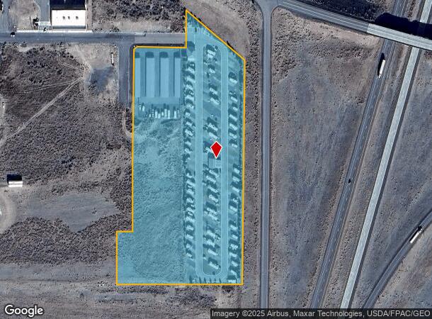 351 E Hawthorne St, Connell, WA Parcel Map