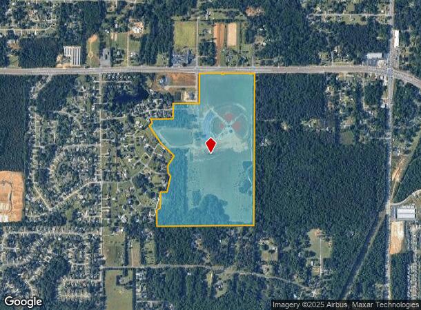 100 Victory Way, Bonaire, GA Parcel Map