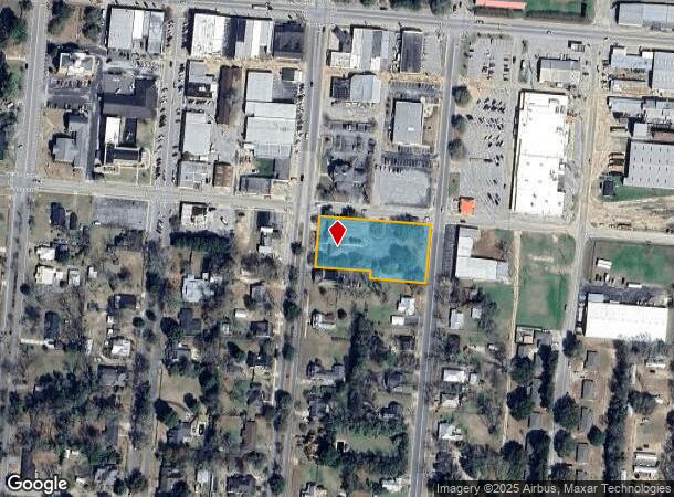 205 S Lewis St, Metter, GA Parcel Map
