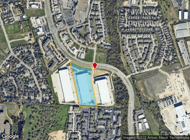 2080 S A W Grimes Blvd, Round Rock, TX Parcel Map