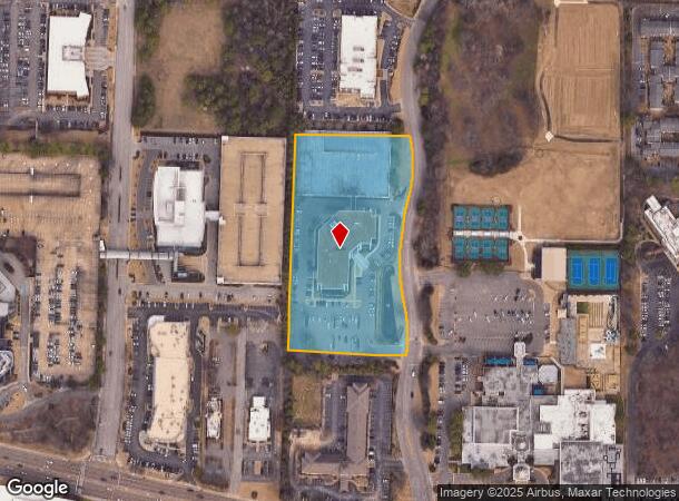 1715 Aaron Brenner Dr, Memphis, TN Parcel Map