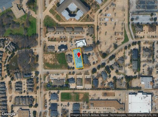  4008 Gateway Dr, Colleyville, TX Parcel Map