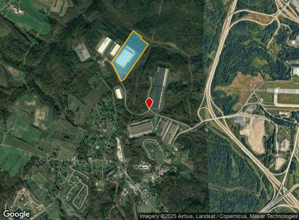  1100 Clifford Ball Dr, Clinton, PA Parcel Map