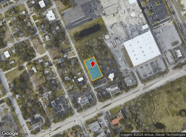  111 N Frederick Ave, Daytona Beach, FL Parcel Map