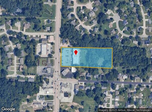 608 N Main St, O Fallon, MO Parcel Map