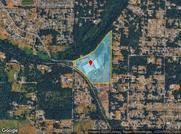 8220 Eustis Hunt Rd, Spanaway, WA Parcel Map