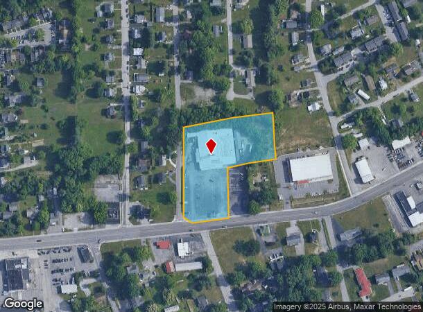 510 Roanoke St, Christiansburg, VA Parcel Map