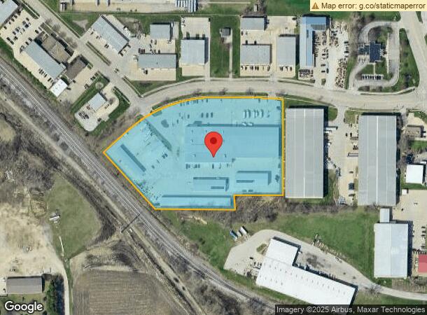  1707 E Hamilton Rd, Bloomington, IL Parcel Map