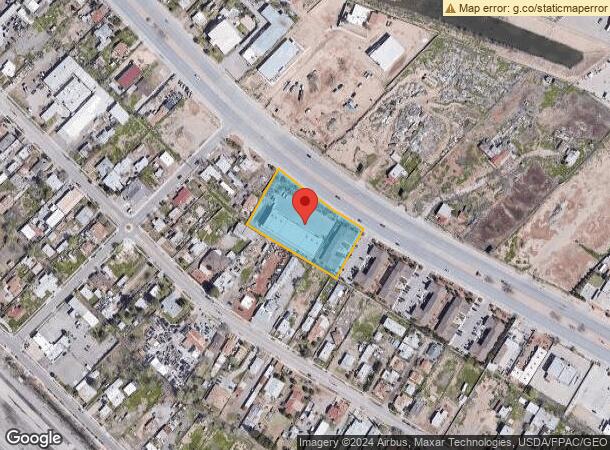  7206 N Loop Dr, El Paso, TX Parcel Map