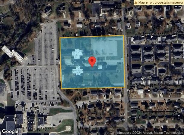  2100 Midway St, Columbus, IN Parcel Map