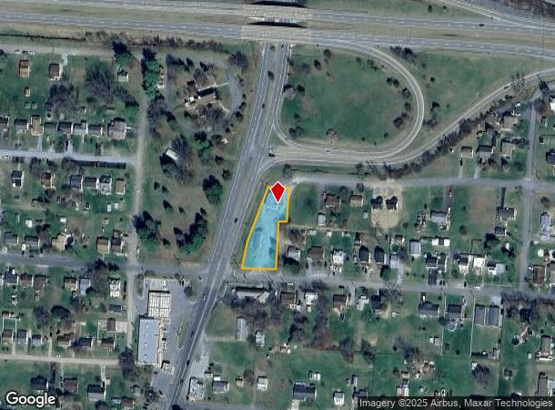 16571 E Washington Ave, Elkton, VA Parcel Map