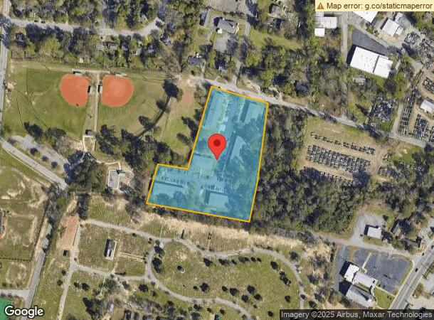  1721 Carnegie St, Columbia, SC Parcel Map