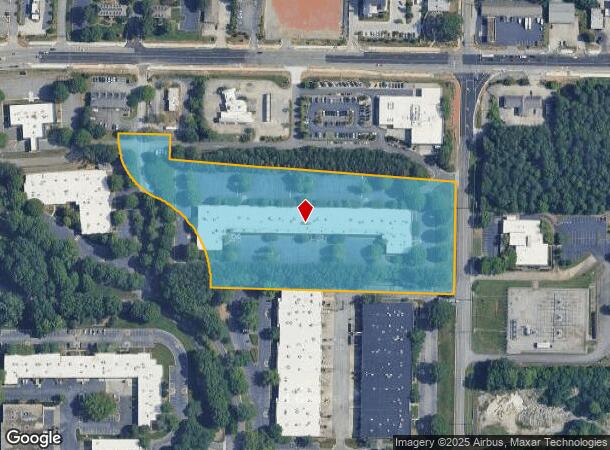  11545 Wills Rd, Alpharetta, GA Parcel Map