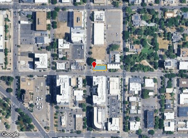 301 E 7Th Ave, Denver, CO Parcel Map