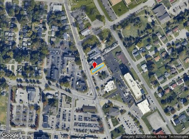  1410 Spring St, Jeffersonville, IN Parcel Map
