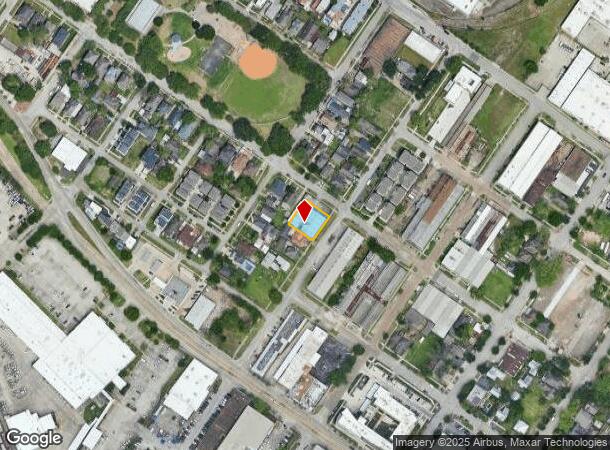  3116 Garrow St, Houston, TX Parcel Map