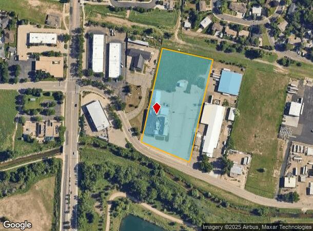 2303 W 8Th St, Loveland, CO Parcel Map
