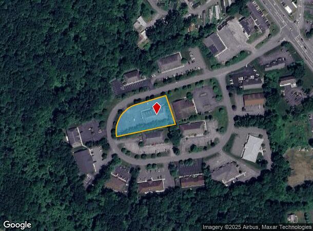 6 Executive Park Dr, Halfmoon, NY Parcel Map