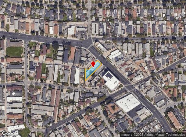  729 Centinela Ave, Inglewood, CA Parcel Map