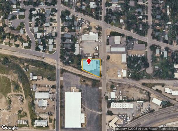  105 Gay St, Longmont, CO Parcel Map