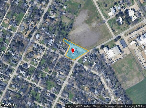 425 E Ross St, Waxahachie, TX Parcel Map