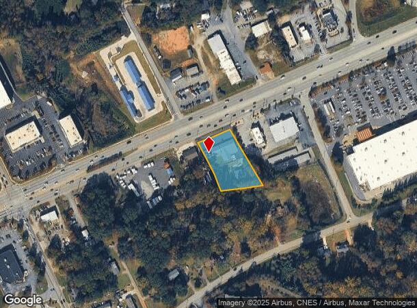 1427 W Wade Hampton Blvd, Greer, SC Parcel Map