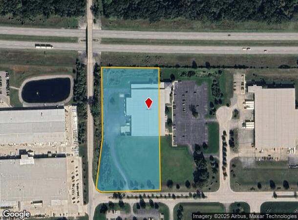  2809 Bridger Ct, Elkhart, IN Parcel Map