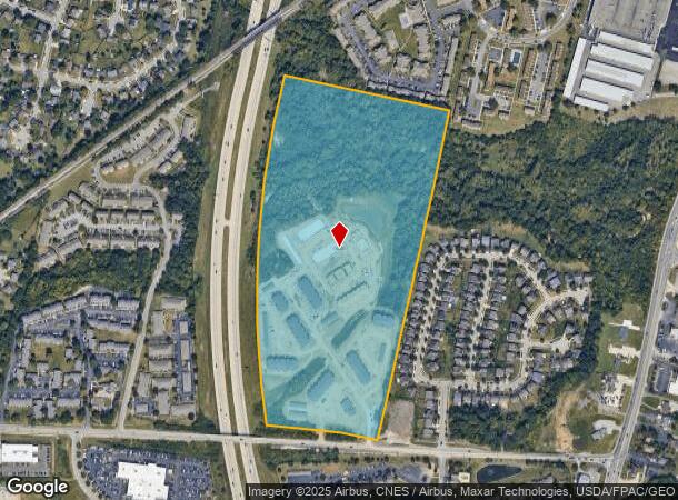  4699 Hall Rd, Columbus, OH Parcel Map